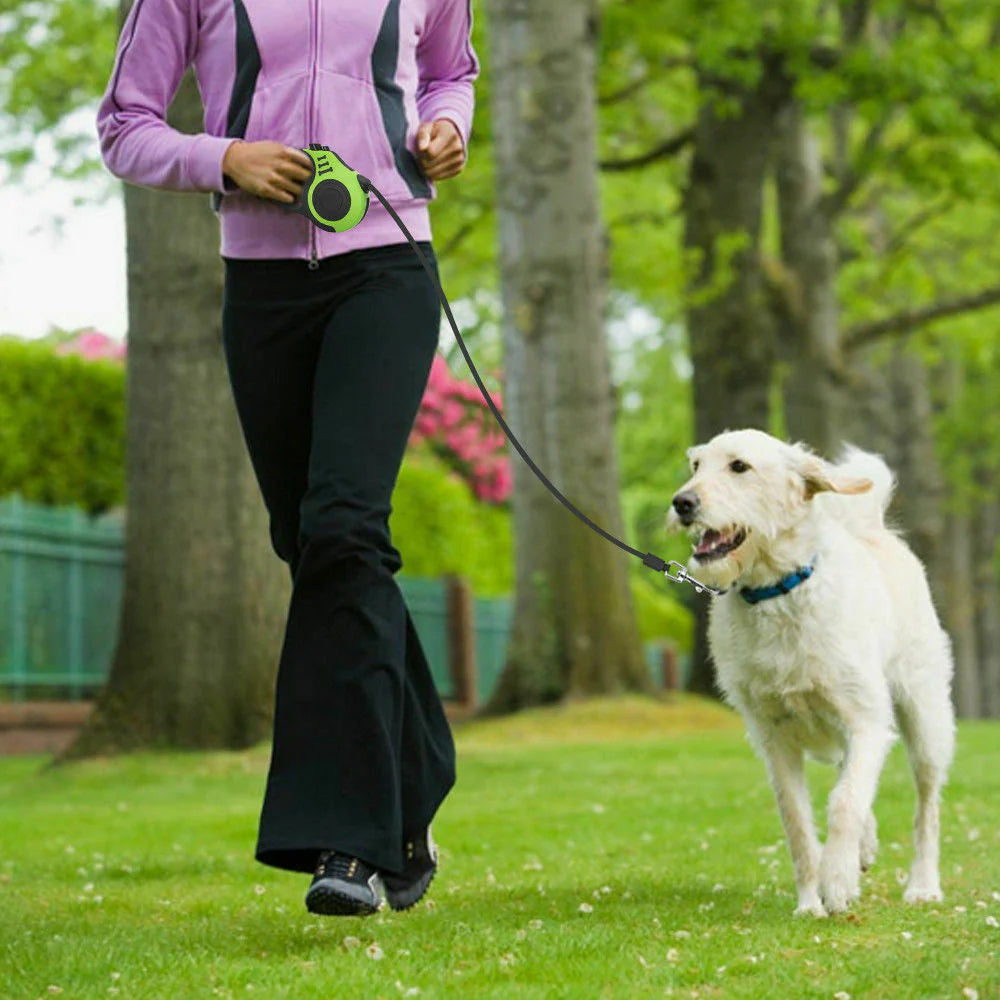 Unleash the Fun with Our Automatic Retractable Dog Leash – Choose Your Size and Walk It Like You Mean It!