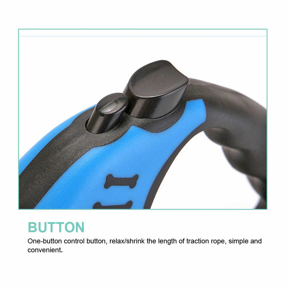 Unleash the Fun with Our Automatic Retractable Dog Leash – Choose Your Size and Walk It Like You Mean It!