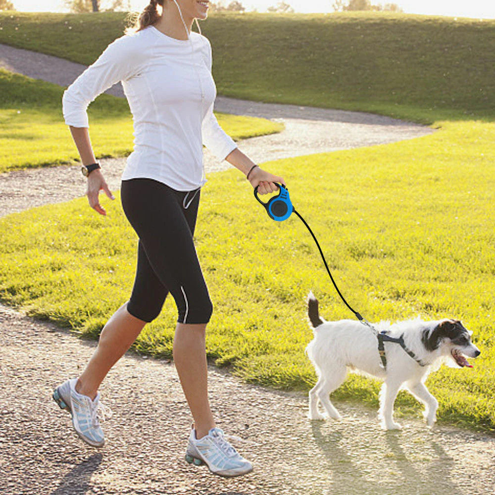 Unleash the Fun with Our Automatic Retractable Dog Leash – Choose Your Size and Walk It Like You Mean It!